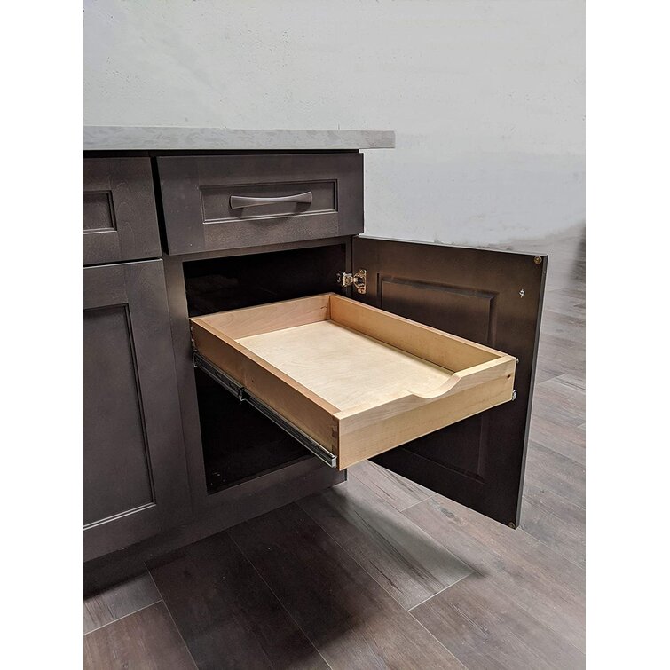 2 tier wood online pull out pantry rebrilliant